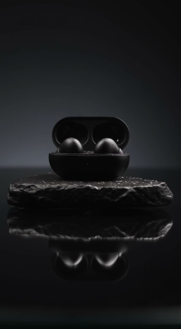 Still from Earbuds product ad